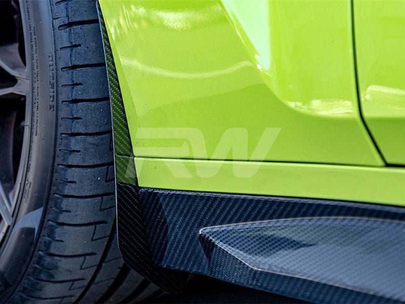 RW Carbon BMW G8X M3/M4 Carbon Fiber Splash Guards-Exterior-Silicon Valley Bimmer