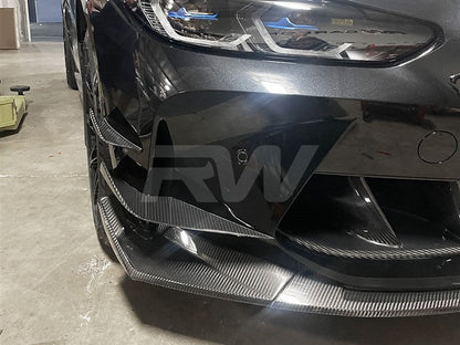 RW Carbon BMW G8X M3/M4 DTM Style Carbon Fiber Canards-Exterior-Silicon Valley Bimmer