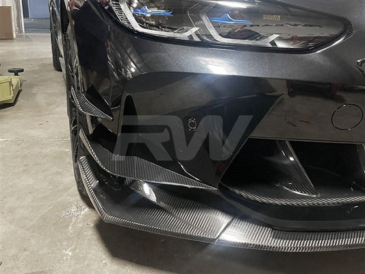 RW Carbon BMW G8X M3/M4 DTM Style Carbon Fiber Canards-Exterior-Silicon Valley Bimmer