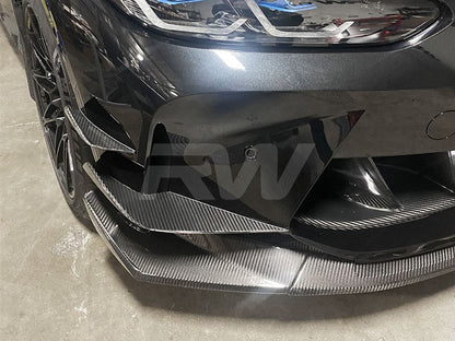 RW Carbon BMW G8X M3/M4 DTM Style Carbon Fiber Canards-Exterior-Silicon Valley Bimmer
