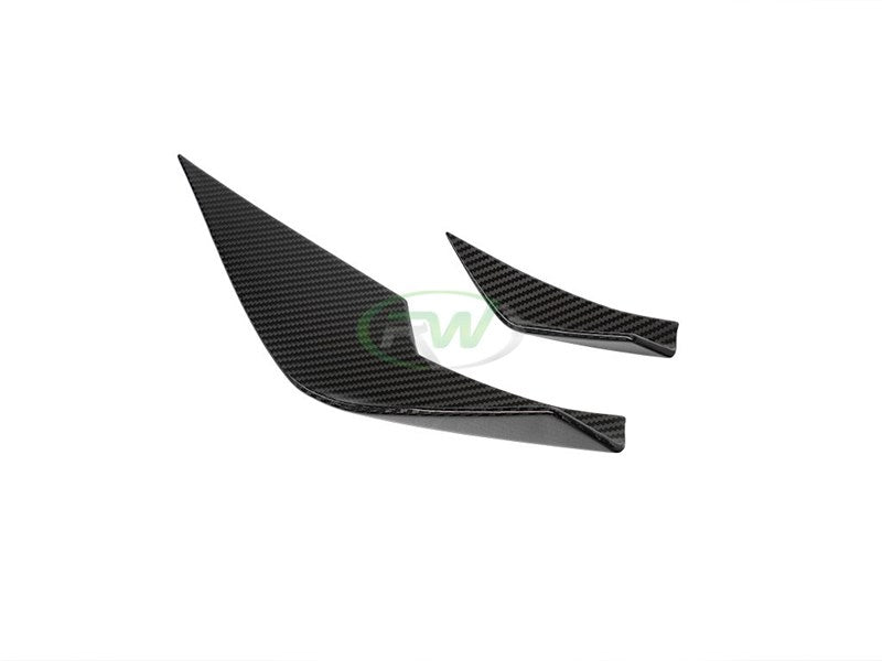 RW Carbon BMW G8X M3/M4 DTM Style Carbon Fiber Canards-Exterior-Silicon Valley Bimmer