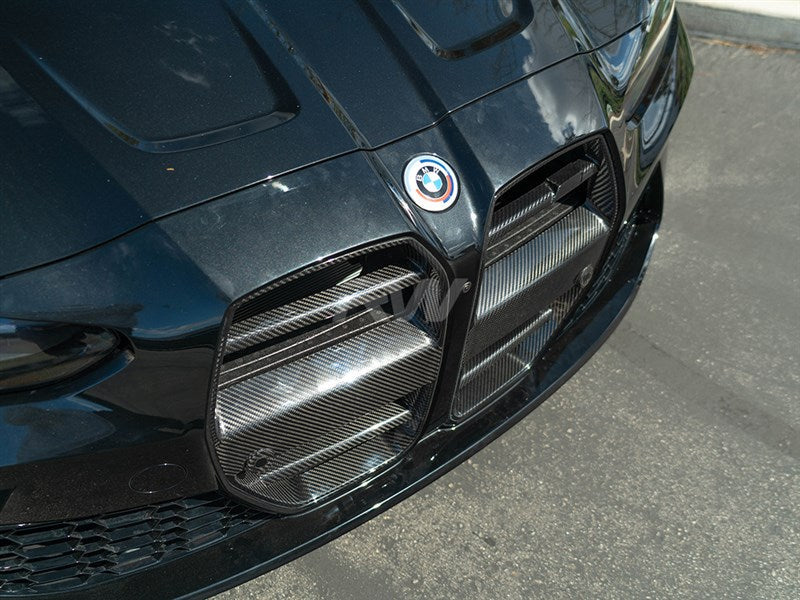 RW Carbon BMW G8X M3/M4 DTM Style Carbon Fiber Grille-Exterior-Silicon Valley Bimmer