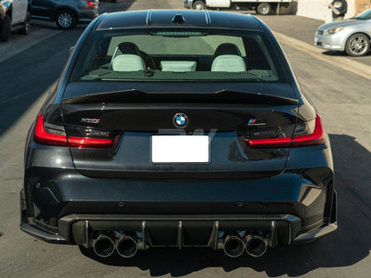 RW Carbon BMW G8X M3/M4 OEM Style Carbon Fiber Diffuser-Exterior-Silicon Valley Bimmer