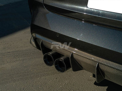 RW Carbon BMW G8X M3/M4 OEM Style Carbon Fiber Diffuser-Exterior-Silicon Valley Bimmer