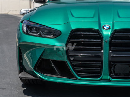 RW Carbon BMW G8X M3/M4 OEM Style Carbon Fiber Splitters-Exterior-Silicon Valley Bimmer