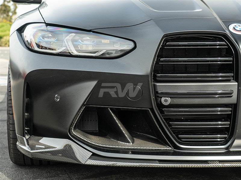 RW Carbon BMW G8X M3/M4 Performance Style Carbon Fiber Front Lip-Exterior-Silicon Valley Bimmer