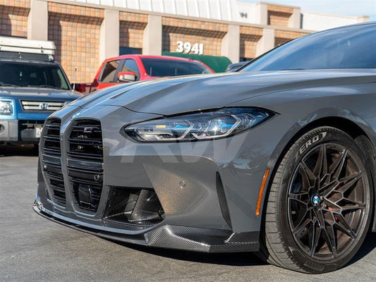 RW Carbon BMW G8X M3/M4 Performance Style Carbon Fiber Front Lip-Exterior-Silicon Valley Bimmer