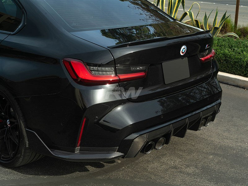 RW Carbon BMW G8X M3/M4 Type 2 Carbon Fiber Diffuser-Exterior-Silicon Valley Bimmer