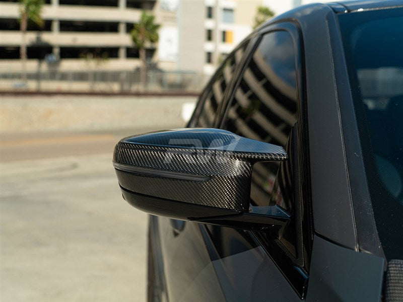 RW Carbon BMW G8X M3/M4/i4 Carbon Fiber Mirror Cap Replacements-Exterior-Silicon Valley Bimmer