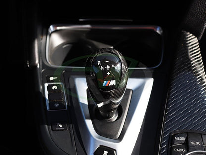 RW Carbon BMW M Carbon Fiber Gear Selector Cover-Interior-Silicon Valley Bimmer