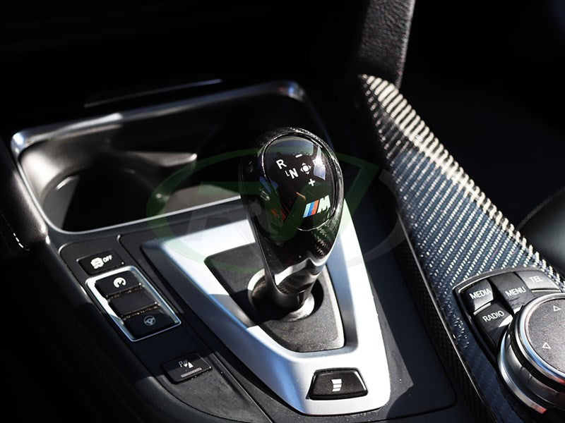 RW Carbon BMW M Carbon Fiber Gear Selector Cover-Interior-Silicon Valley Bimmer