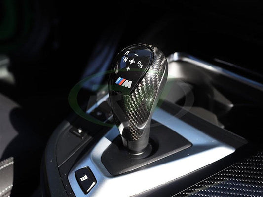 RW Carbon BMW M Carbon Fiber Gear Selector Cover-Interior-Silicon Valley Bimmer