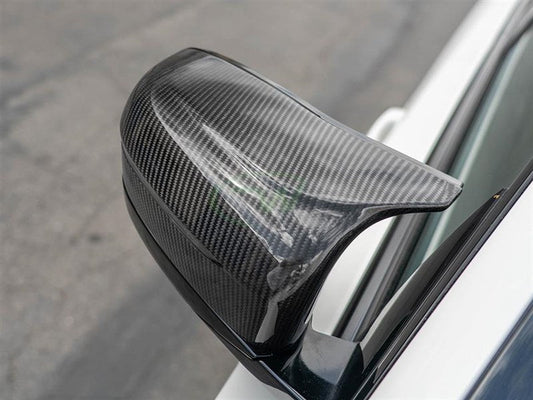 RW Carbon BMW M5 M8 Carbon Fiber Mirror Cap Replacements-Exterior-Silicon Valley Bimmer