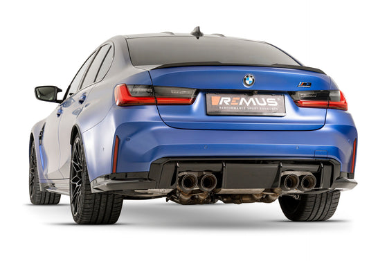 Remus 2021+ BMW M3 G80 M4 G82 Sport Axle Back Exhaust-Exhaust-Silicon Valley Bimmer