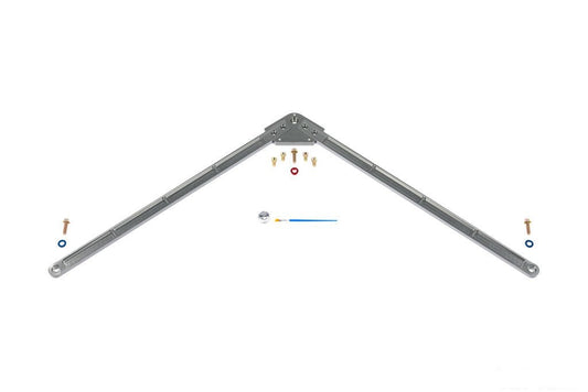 Rogue Engineering E46 M3 Billet Aluminum Chassis Support V-Brace Kit-Suspension-Silicon Valley Bimmer