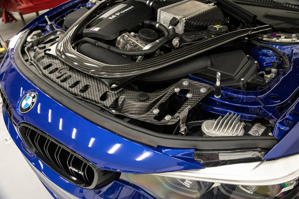 Slon Workshop F8X M2 / M3 / M4 Carbon Front Upper Tie Bar-Performance-Silicon Valley Bimmer