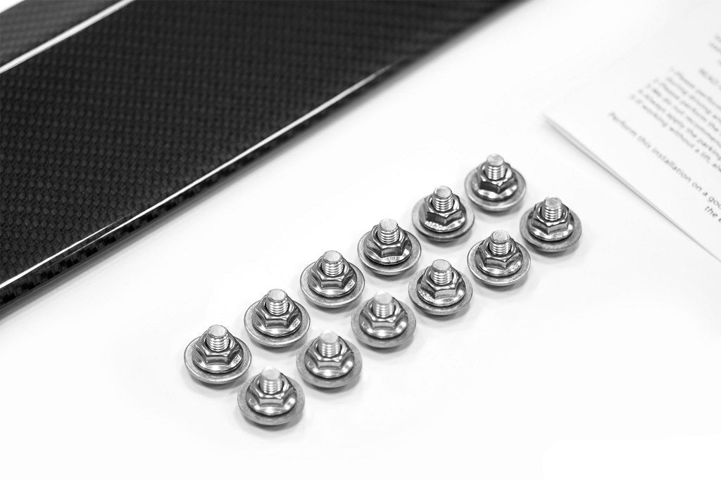 Sterckenn F90 M5 LCI Carbon Front Splitter-Exterior-Silicon Valley Bimmer