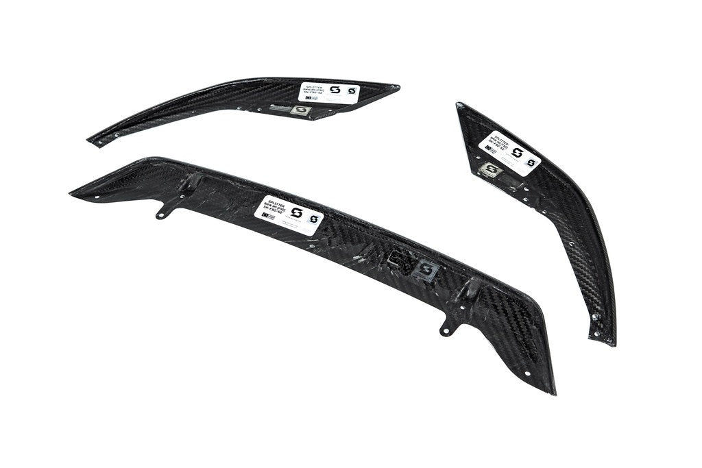 Sterckenn F90 M5 LCI Carbon Front Splitter-Exterior-Silicon Valley Bimmer