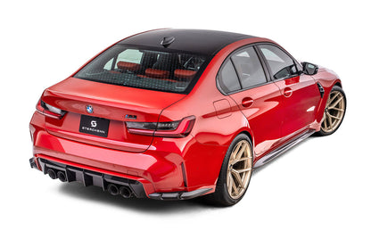 Sterckenn G80 / G81 M3 Carbon Rear Bumper Extension Set-Exterior-Silicon Valley Bimmer