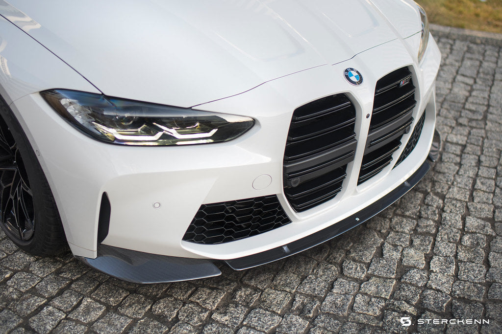Sterckenn G8X M3 / M4 Carbon Front Splitter-Exterior-Silicon Valley Bimmer