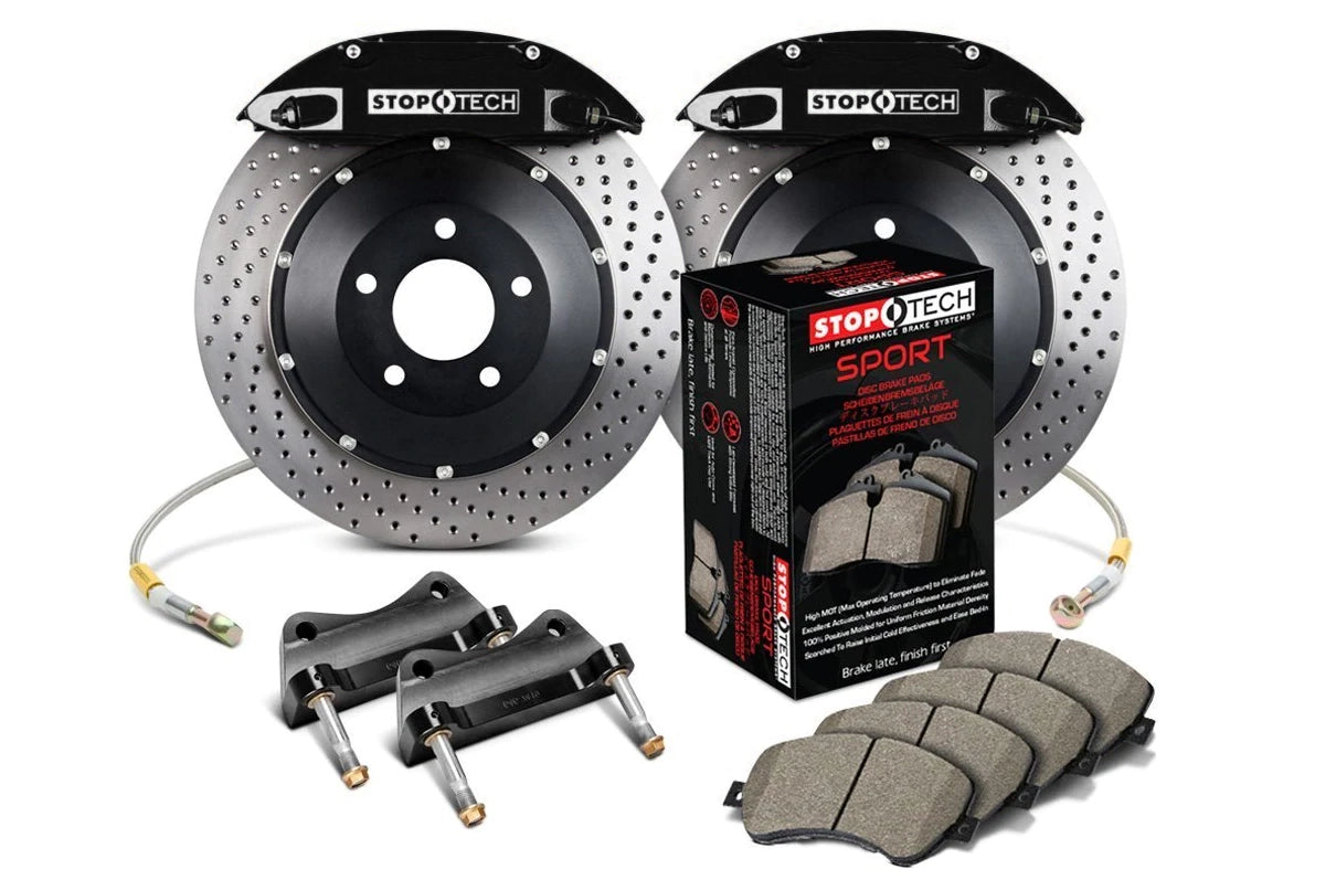 Stoptech 355 ST40 Big Brake Kit For E9x M3-Brakes-Silicon Valley Bimmer
