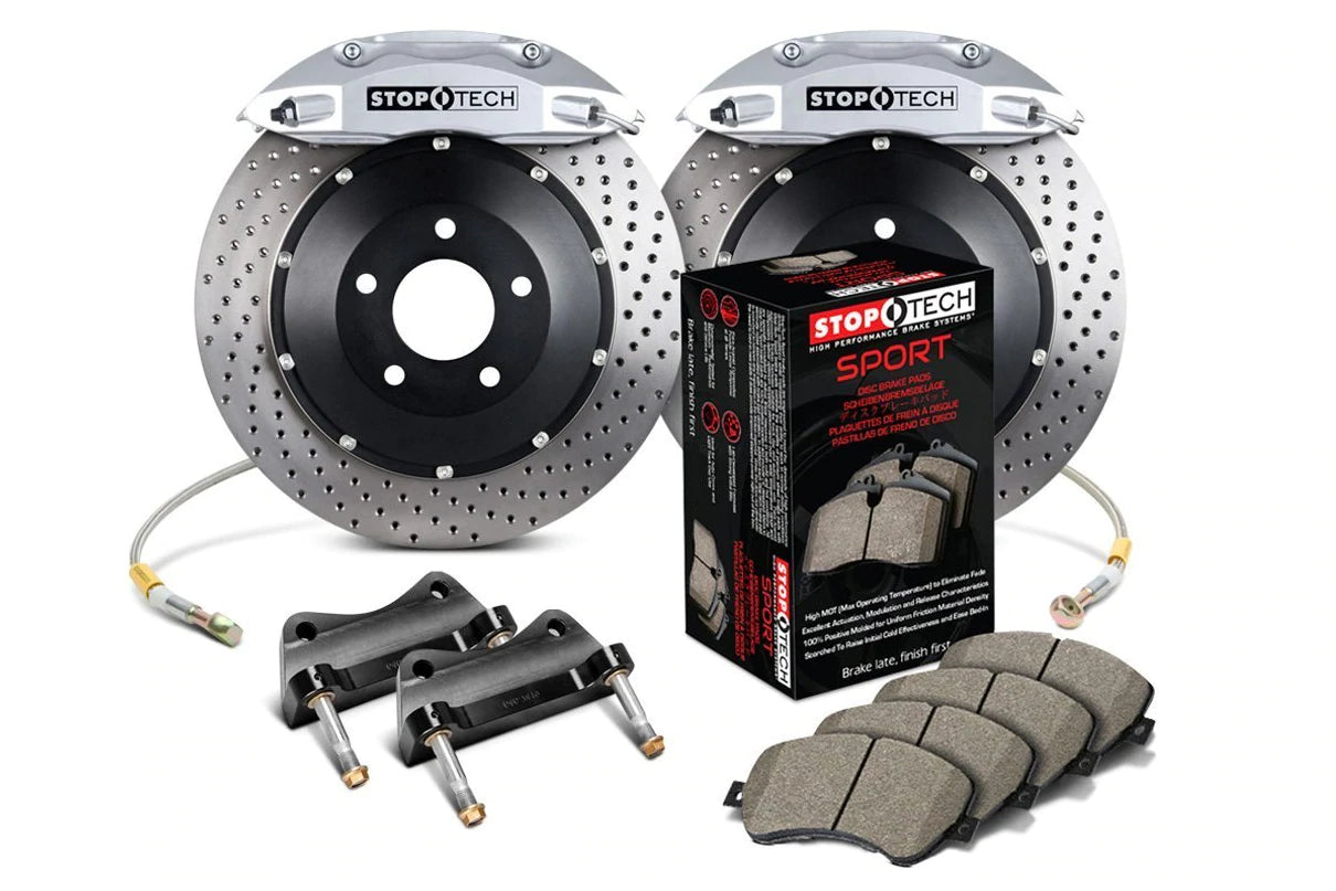 Stoptech 355 ST40 Big Brake Kit For E9x M3-Brakes-Silicon Valley Bimmer