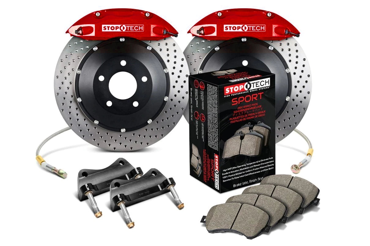 Stoptech 380 ST60 Big Brake Kit For E9x M3-Brakes-Silicon Valley Bimmer