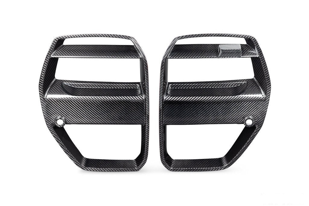 Stradale Design BMW G8X M3 / M4 Dry Carbon GT3 Front Grille (Compatible with Driver Assistant Pro)-Exterior-Silicon Valley Bimmer
