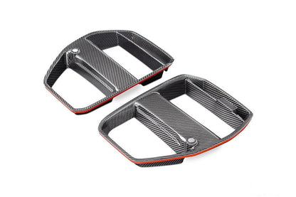 Stradale Design BMW G8X M3 / M4 Dry Carbon GT3 Front Grille (Compatible with Driver Assistant Pro)-Exterior-Silicon Valley Bimmer