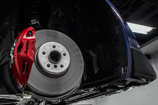 Toyota GR Supra 2020+ (A90) Blackline Performance Brake Caliper Decal Set - Black-Exterior-Silicon Valley Bimmer