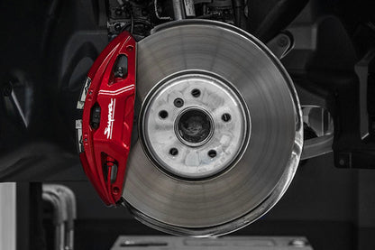 Toyota GR Supra 2020+ (A90) Blackline Performance Brake Caliper Decal Set - White-Exterior-Silicon Valley Bimmer