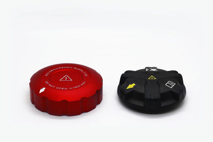 Toyota GR Supra 2020+ (A90) Blackline Performance Coolant Cap Set-Exterior-Silicon Valley Bimmer