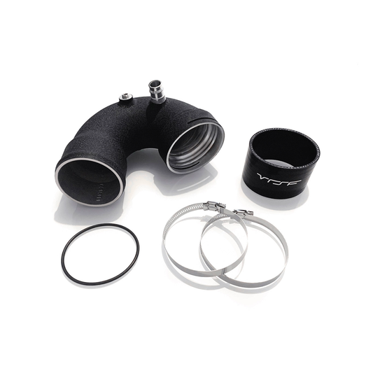 VRSF Upgraded Cold Side J Pipe Charge Pipe 15 – 19 BMW M3, M4 & M2 Competition F80 F82 F87 S55-Performance-Silicon Valley Bimmer