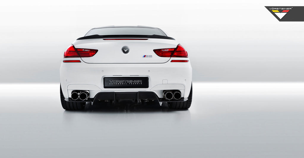 Vorsteiner BMW F12 M6 Decklid Spoiler Carbon Fiber Glossy-Exterior-Silicon Valley Bimmer
