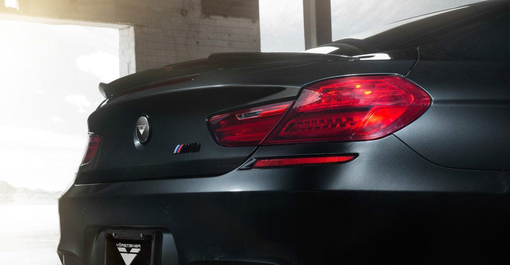 Vorsteiner BMW F12 M6 Decklid Spoiler Carbon Fiber Glossy-Exterior-Silicon Valley Bimmer
