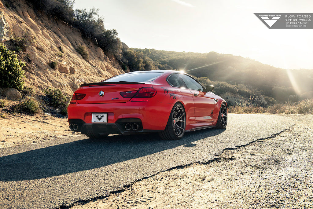 Vorsteiner BMW F12 M6 Decklid Spoiler Carbon Fiber Glossy-Exterior-Silicon Valley Bimmer