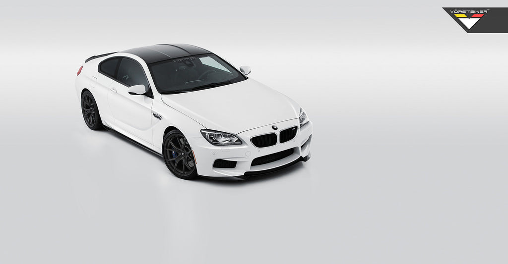 Vorsteiner BMW F12 M6 Front Spoiler Carbon Fiber Glossy-Exterior-Silicon Valley Bimmer
