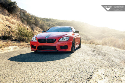 Vorsteiner BMW F12 M6 Front Spoiler Carbon Fiber Glossy-Exterior-Silicon Valley Bimmer