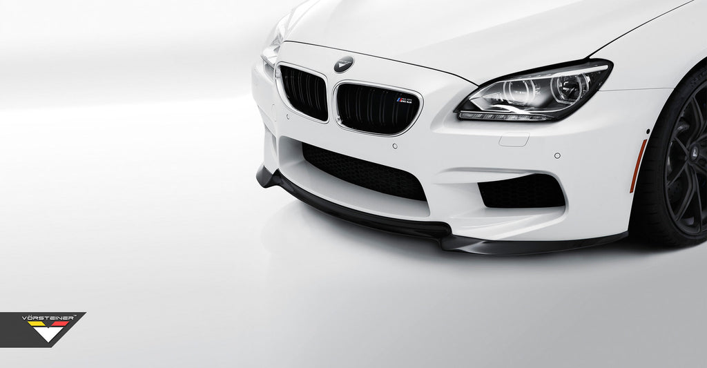 Vorsteiner BMW F12 M6 Front Spoiler Carbon Fiber Glossy-Exterior-Silicon Valley Bimmer