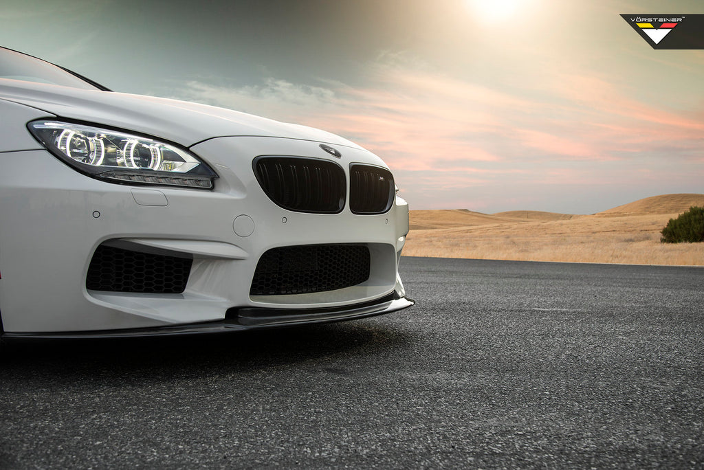 Vorsteiner BMW F12 M6 GTS-V Performance Front Spoiler Carbon Fiber Glossy-Exterior-Silicon Valley Bimmer