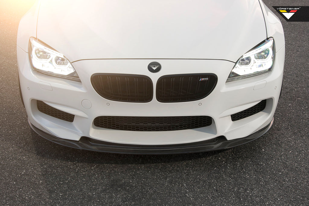 Vorsteiner BMW F12 M6 GTS-V Performance Front Spoiler Carbon Fiber Glossy-Exterior-Silicon Valley Bimmer