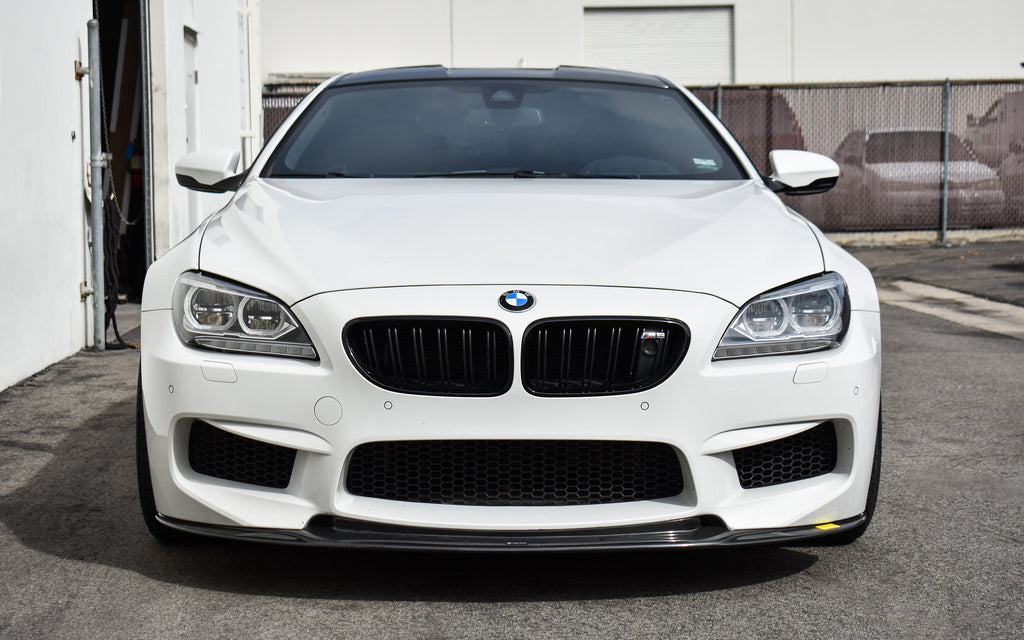 Vorsteiner BMW F12 M6 GTS-V Performance Front Spoiler Carbon Fiber Glossy-Exterior-Silicon Valley Bimmer