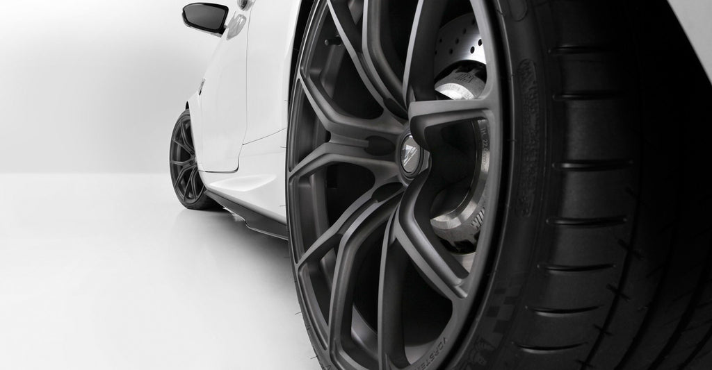 Vorsteiner BMW F12 M6 Side Blades Carbon Fiber Glossy-Exterior-Silicon Valley Bimmer