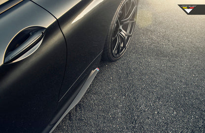 Vorsteiner BMW F12 M6 Side Blades Carbon Fiber Glossy-Exterior-Silicon Valley Bimmer