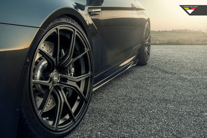 Vorsteiner BMW F12 M6 Side Blades Carbon Fiber Glossy-Exterior-Silicon Valley Bimmer