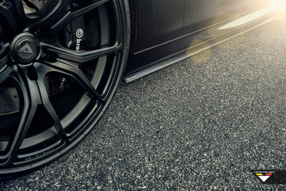 Vorsteiner BMW F12 M6 Side Blades Carbon Fiber Glossy-Exterior-Silicon Valley Bimmer