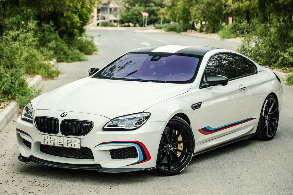 Vorsteiner BMW F12 M6 Side Blades Carbon Fiber Glossy-Exterior-Silicon Valley Bimmer
