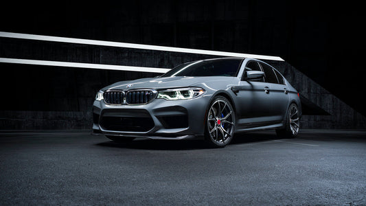 Vorsteiner BMW F90 M5 Front Spoiler Carbon Fiber Glossy-Exterior-Silicon Valley Bimmer