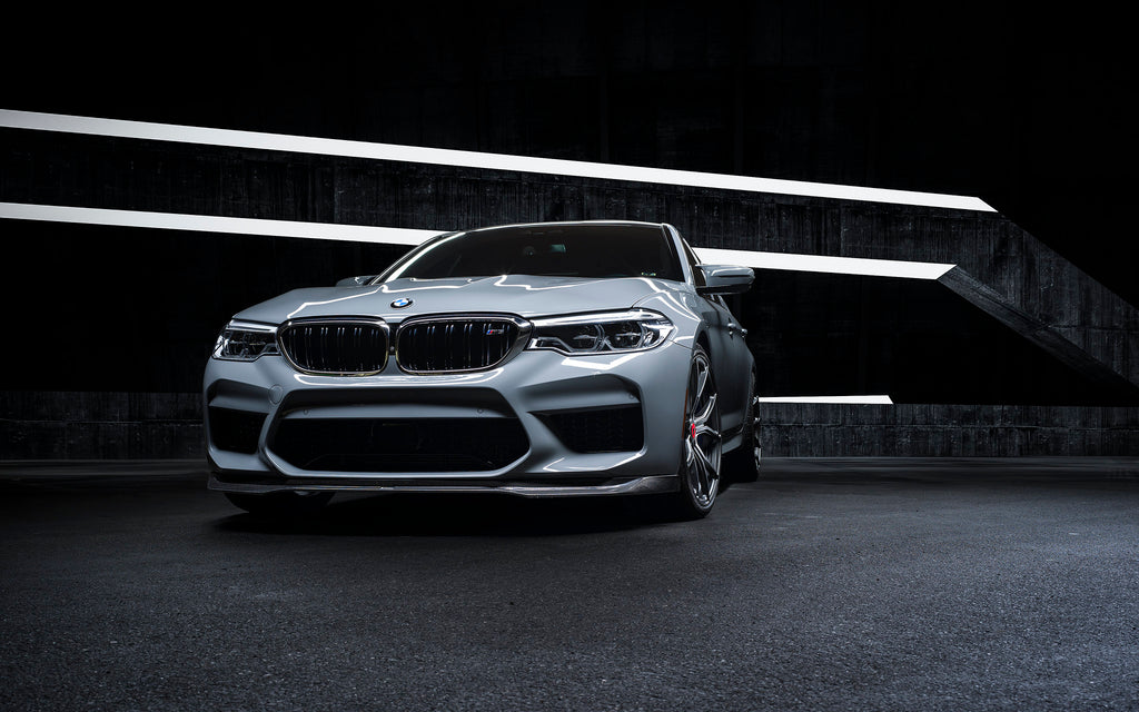 Vorsteiner BMW F90 M5 Front Spoiler Carbon Fiber Glossy-Exterior-Silicon Valley Bimmer