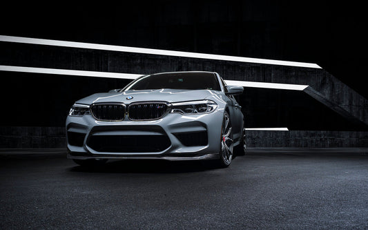 Vorsteiner BMW F90 M5 Front Spoiler Carbon Fiber Glossy-Exterior-Silicon Valley Bimmer